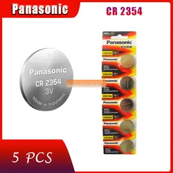 5 шт./лот оригинальный Panasonic CR2354 23 мм * 5,4 мм и пуговицы батарейки DL2354 ECR2354 GPCR2354 3 В литиевых Батарея