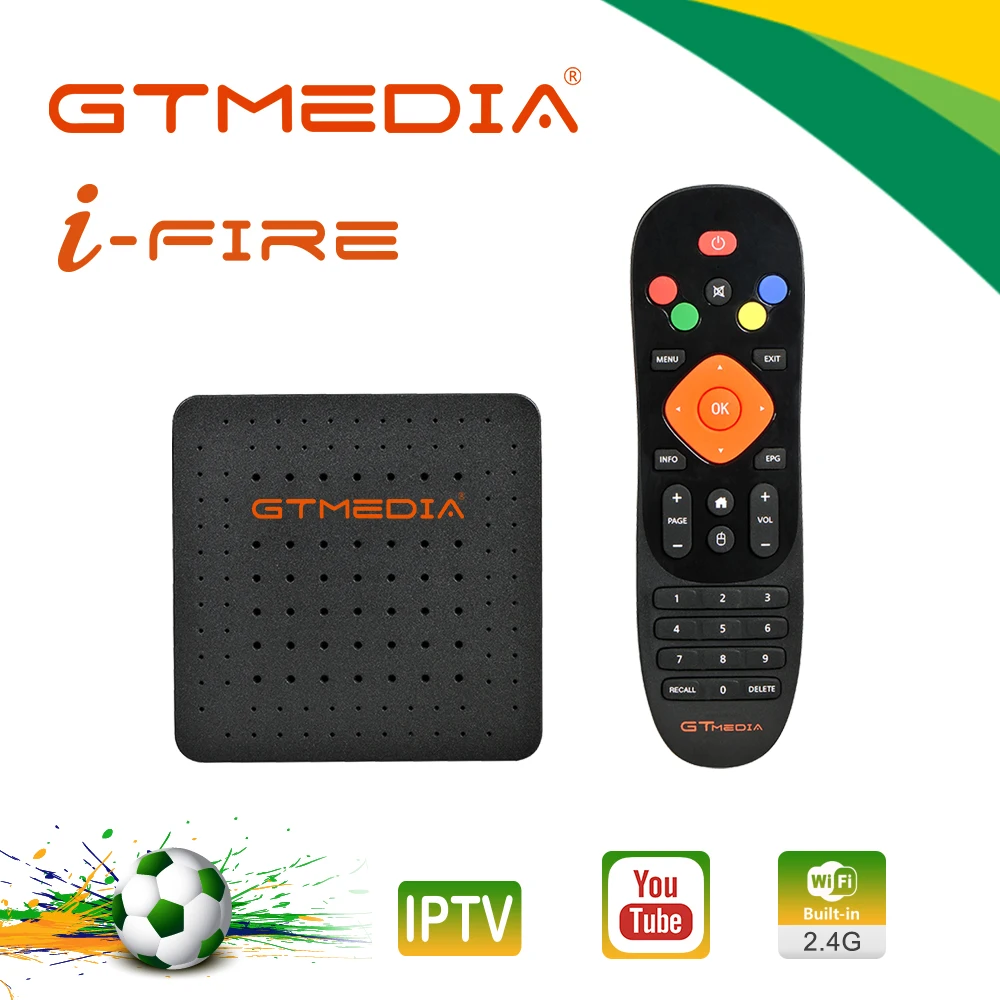 ТВ приставка IFIRE IP 4K Ultra HD 1080P Wi Fi HDR STB поддержка Xtream Youtube медиаплеер Интернет