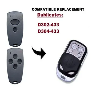 

Clone Remote For D302-433,D304-433 2- Button Fixed Code Remote 433MHz