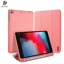 Dux Ducis Flip Case For Apple iPad Mini 5 2019 TPU Stand Smart Auto Sleep/Wake Tablet Cover With Pencil Holder Tablet Accessories Dux Ducis Flip Case For Apple iPad Mini 5 2019 TPU Stand Smart Auto Sleep/Wake Tablet Cover With Pencil Holder Tablet Accessories