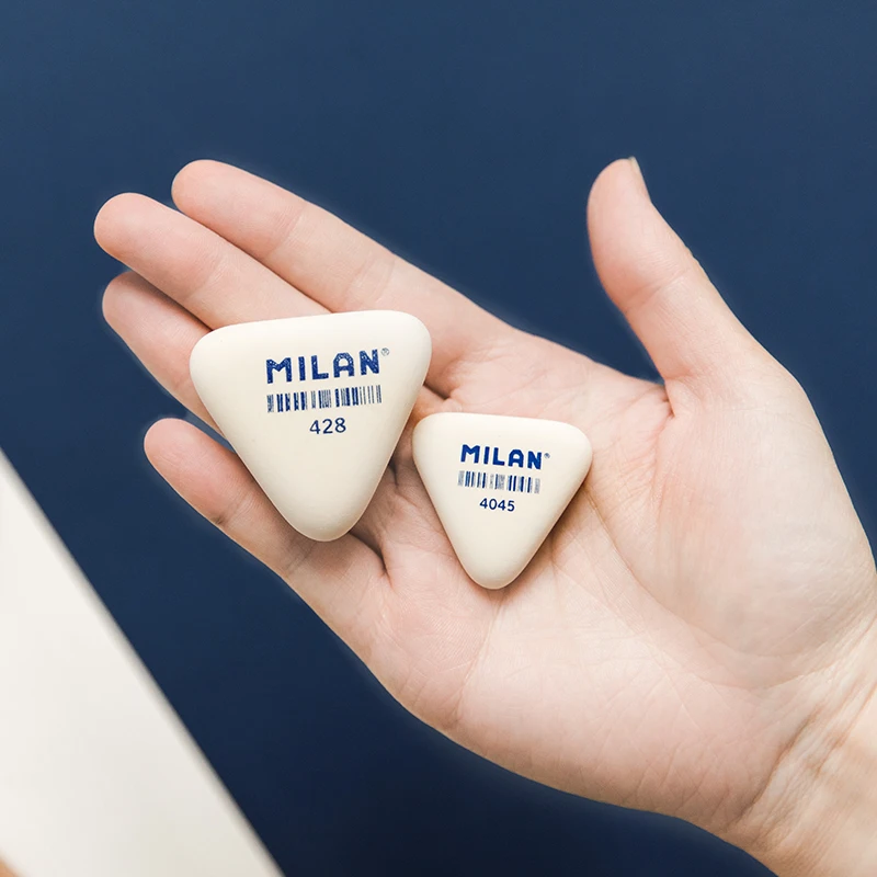 1pcs MILAN Rubber Erasers for Pencil Sketch Drawing Erasing Cleaning Stationery Office School Fine Art Supplies F646 5
