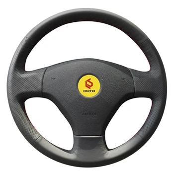 

Hand-sewing steering wheel cover braid on the Steering Wheel for Volkswagen VW Jetta 5 2006-2010 Old Jetta
