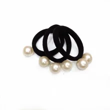 Напрямую от производителя, двух предметов, жемчужная нейлоновая лента для волос, кольцо для полотенец, завязанная оплетка для волос