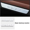 Chrome ABS Car interior Buttons Sequins Decoration Cover Trim Decals for BMW 5 series f10 f18 520 525 528 530 2011-17 Car Decora ► Photo 3/6