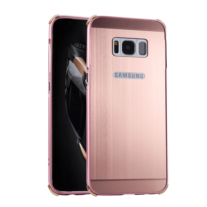 Nohon для samsung Galaxy S8 Plus чехол противоударный металлический Алюминиевая Матовая рамка PC задняя крышка для Galaxy S8 S8 Plus S8+ чехол Coque