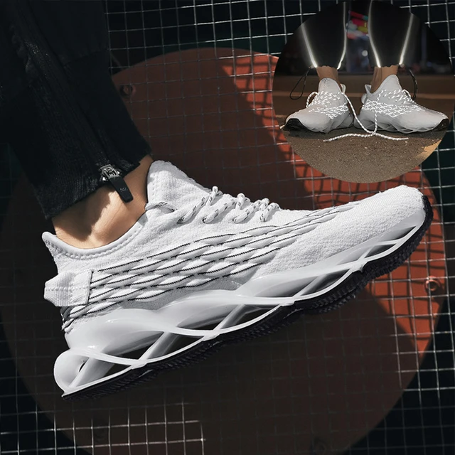 US $23.00 Super Cool Breathable Running Shoes Men Sneakers Bounce Outdoor Sport Shoes Professional Training S