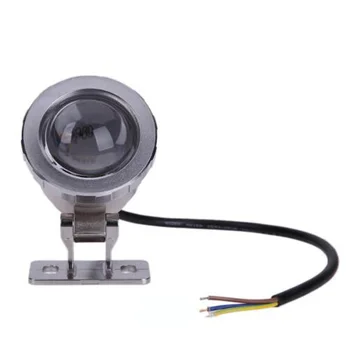 

1 PC RGB Underwater LED Light With Remote Waterproof Level IP65 Interface 10W Luminous Intensity 800-900lm