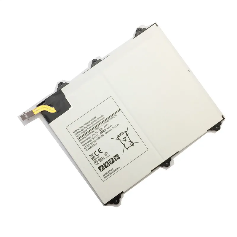 Для samsung планшет Батарея EB-BT567ABA для samsung Galaxy Tab SM-T560NU T567v 9,6 аутентичная батарея 7300 мАч