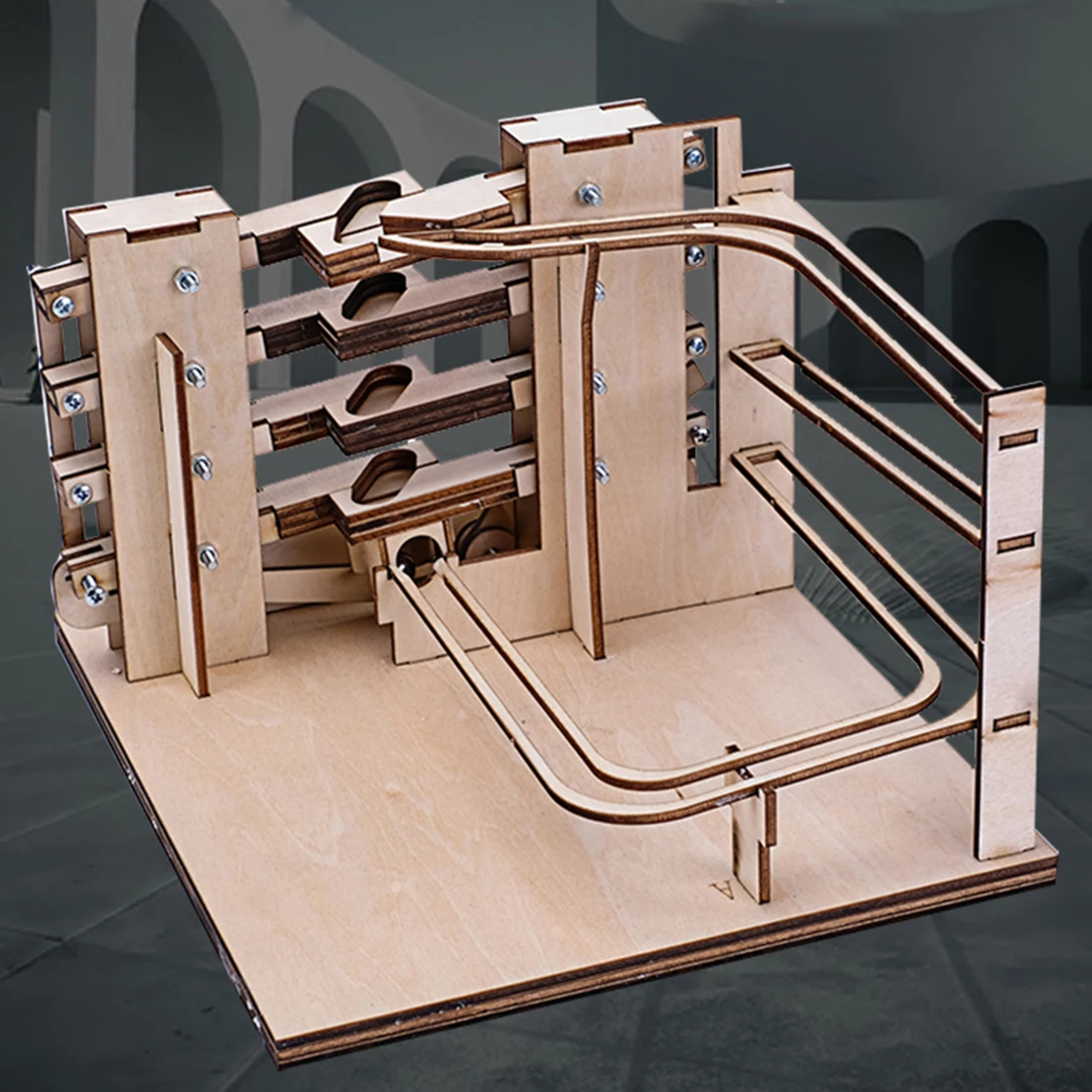 Мраморная Сборная модель наборы 3D деревянные пазлы DIY Сборная модель игрушки модель строительные наборы Рождественский подарок на день рождения