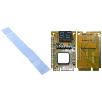 

30 Pcs 10X10X1mm GPU CPU Heat Sink Cooling Heat Pad & 1X 2-Digit PCI PCI-E LPC Laptop Analyzer Tester Mother Board