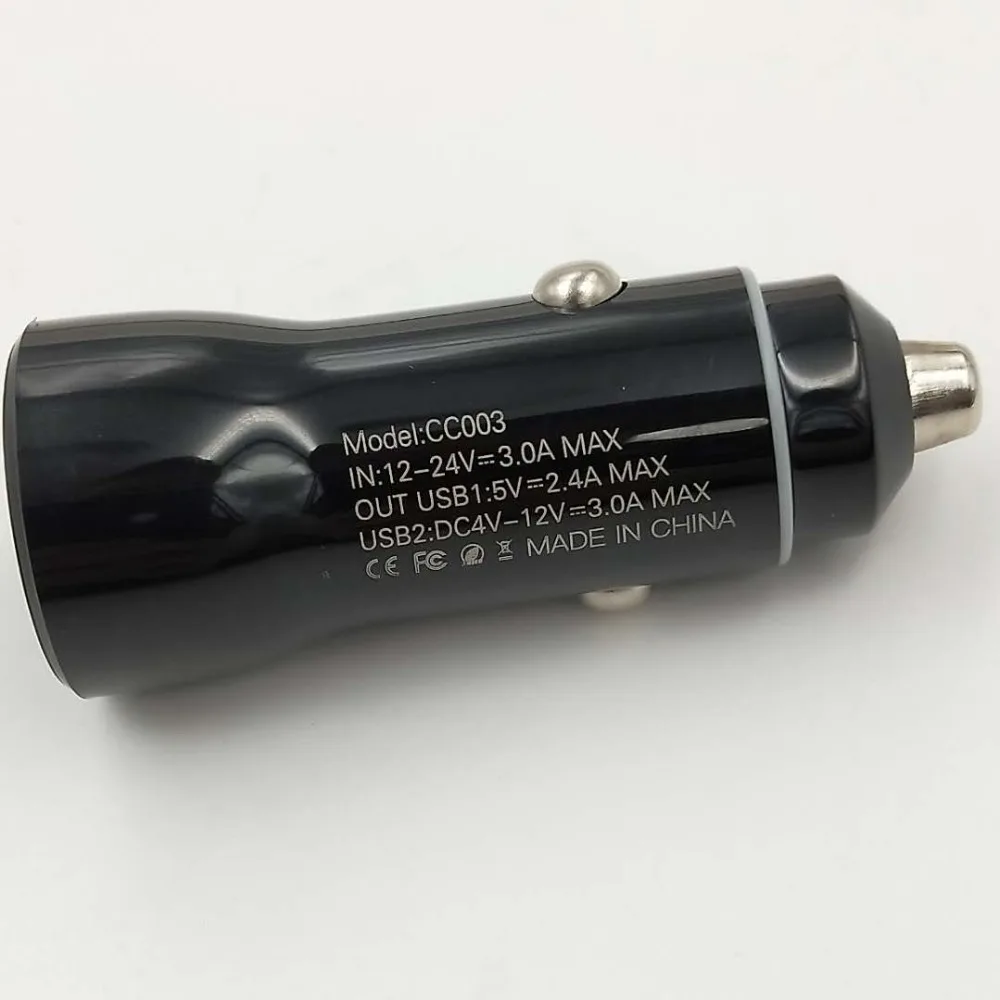 Мини Универсальный Быстрый зарядный QC 3,0 двойной USB Автоматический светодиодный адаптер быстрое зарядное устройство 18 Вт для iPhone huawei mate 7 8 P20 Lite P10 P10 pro