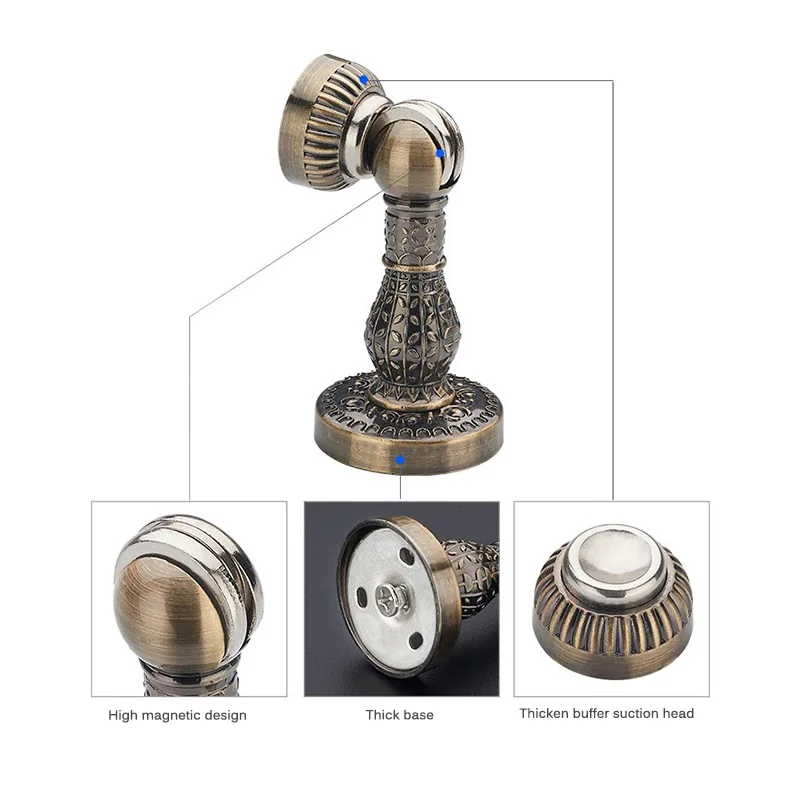 

Magnetic Door Stopper Floor Stops Door Bumper Door Protector Door Stop Wall Protector Furniture Hardware