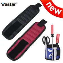 Обновленная сильная Магнитная напульсник инструмент сумка с браслетом для инструментов винтовой держатель для ногтей шурупы сверла 10x магнитный браслет инструмент