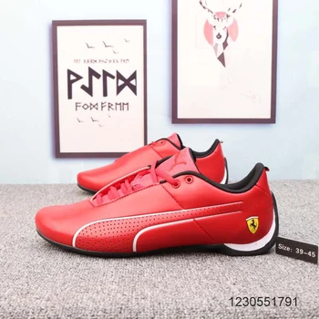 

2020 pumax SF Future cat ultra Ferrarimotorcycle creeper breathable leather man shoes sports shoes Racing series running shoes