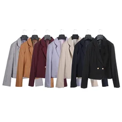 Students Long-sleeved Japanese Girl's Boy Spring Autumn Suits Blazer Long Sleeve Jackets Coats Outwear For JK DK School Uniform