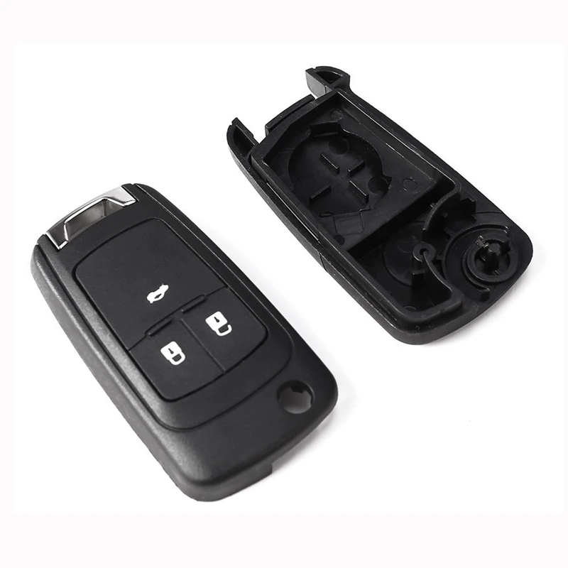 3 кнопки дистанционного ключа автомобиля DIY для OPEL VAUXHALL Astra J, Corsa E, Insignia, Zafira C 2009-& складной дистанционный ключ оболочки 3 Bout