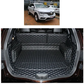 

High quality for renault koleos Samsung QM6 car trunk mat 2016 2018 2019 2020 cargo liner luggage rug carpet accessories