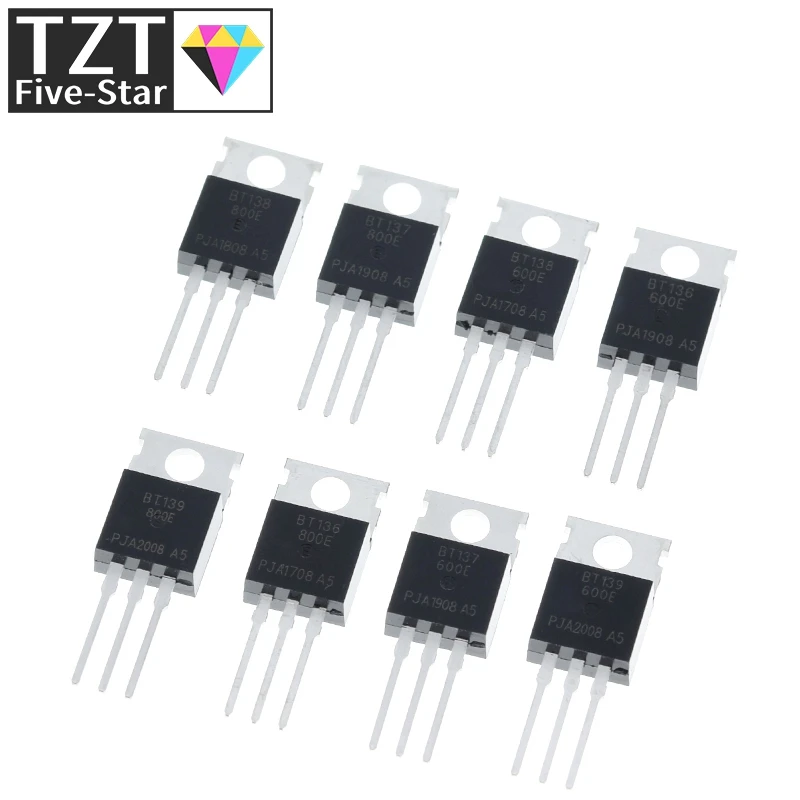 10/30PCS BT136-600E BT137-600E BT138-600E BT139-600E BT136-800E BT137-800E BT138-800E BT139-800E für AC-Stromsteuerung – Detail 4