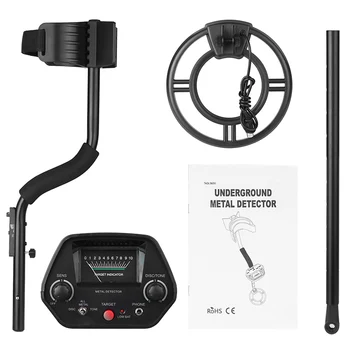 

Professional Metal Detector Underground Metal Gold Scanner Gold Detector Treasure Detector Hunter Pinpointer MD3032