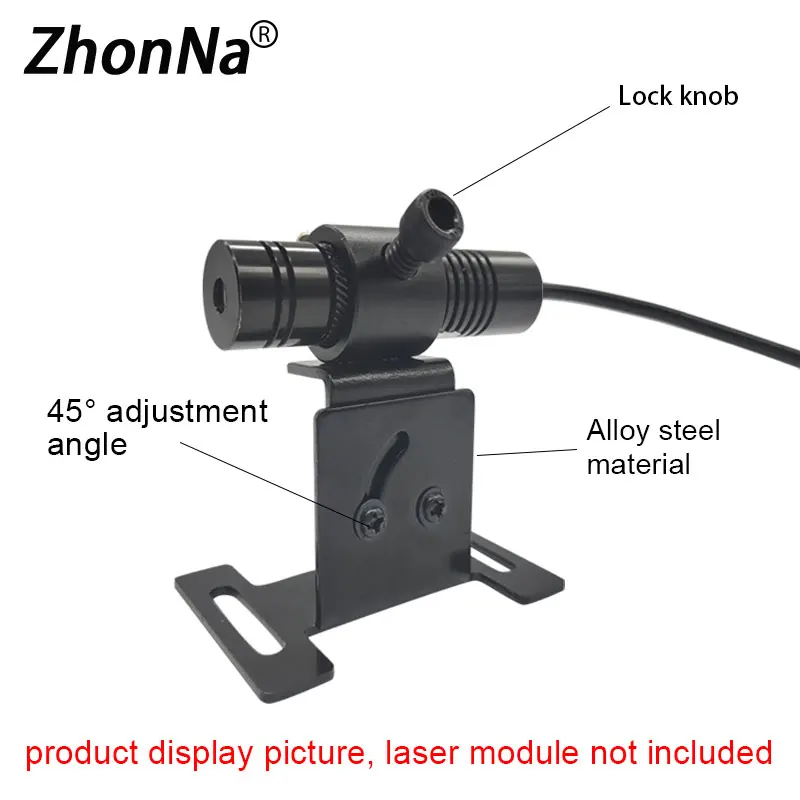 16mm Wood Machine Laser Line Locator Mount Metal Bracket for DIY Positioner Rotary Axis 12mm16mm20mm25mm Module Optional