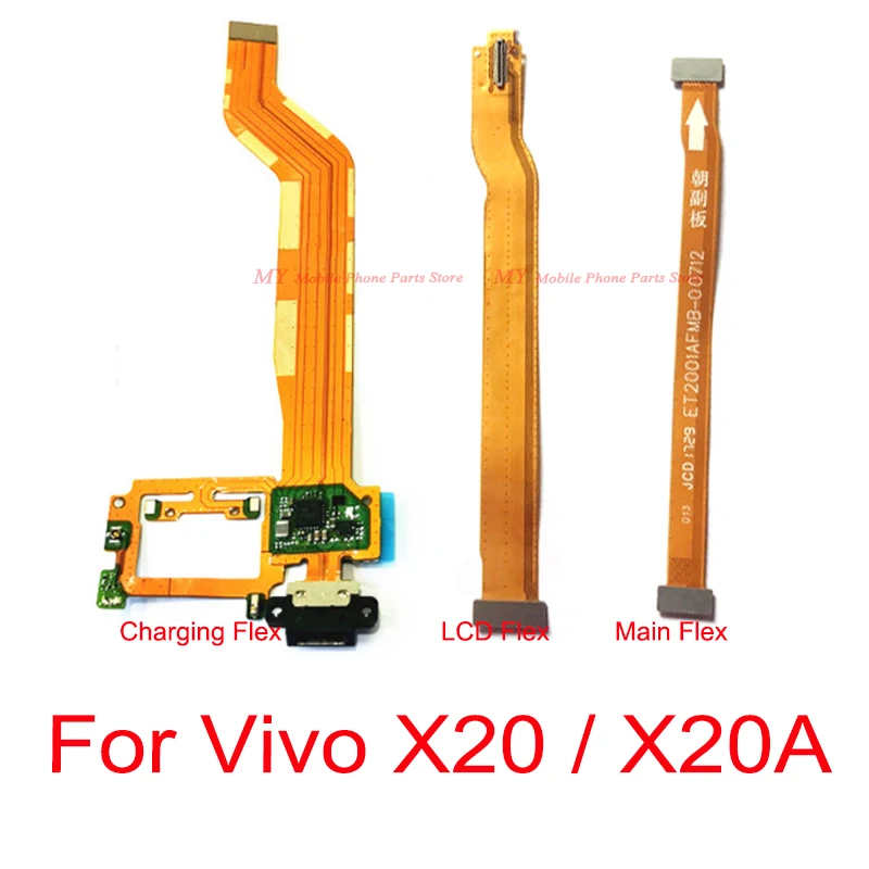 Usb-плата для зарядки док-станции гибкий кабель Vivo X20 X20A основная материнская плата