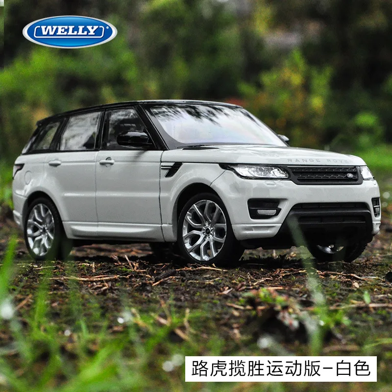 

welly 1:24Land Rover Sport Edition car alloy car model simulation car decoration collection gift toy Die casting model boy toy