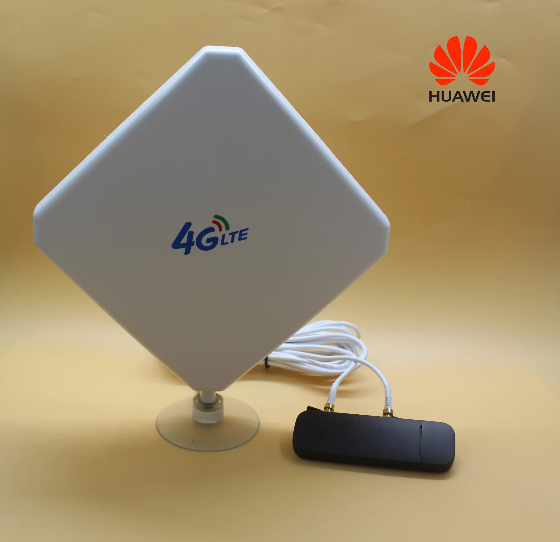 Разблокированный новый huawei E3372 E3372h-607 plus пара антенн 4G LTE USB Dongle 150 Мбит/с модем PK K5160