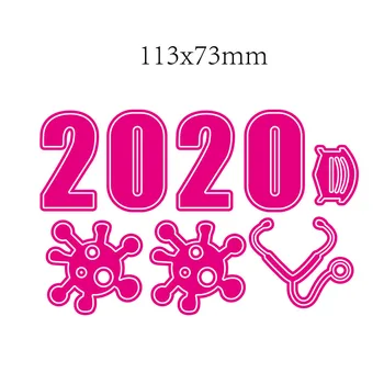 

New 2020 Mask Virus Cutting Dies Scrapbooking Dies Metal Nouveau Arrivage Dies For Card Making