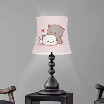 

Cartoon Cart Prints Modern Art Deco Fabric Table Lamp Shade Nordic Style Cloth Lamp Shade for Crystal Pendant Wall Lamp