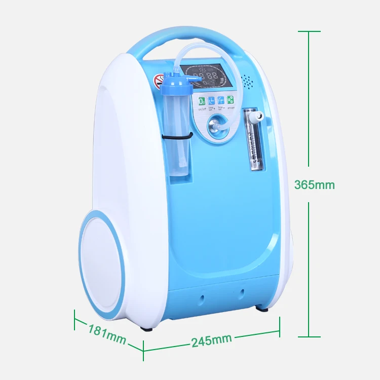 93% 1-5L oxygen concentrator Generator Portable oxygen making device for home outdoor and car use with battery car inverter