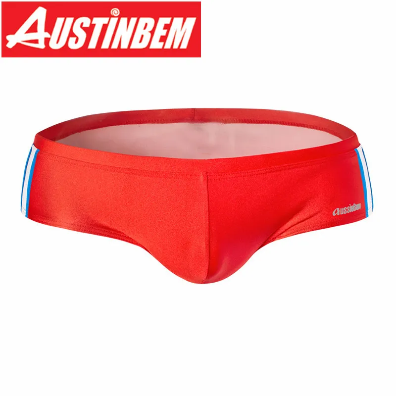 Austinbem купальный костюм короткий De Bain Homme Zwembroek Heren однотонные мужские плавки| |