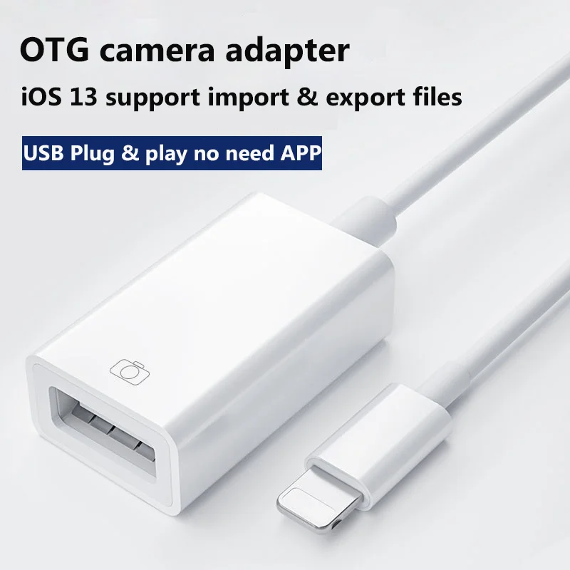 Переходник Lightning/USB 3 0 для iPhone iPad iOS14 | Мобильные телефоны и аксессуары