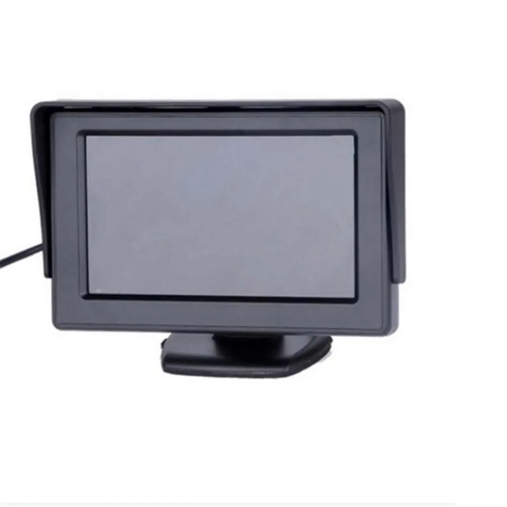 800*480 HD автомобильный монитор 4," TFT lcd Автомобильный дисплей монитор для парковки заднего вида камера заднего вида монитор NTSC PAL