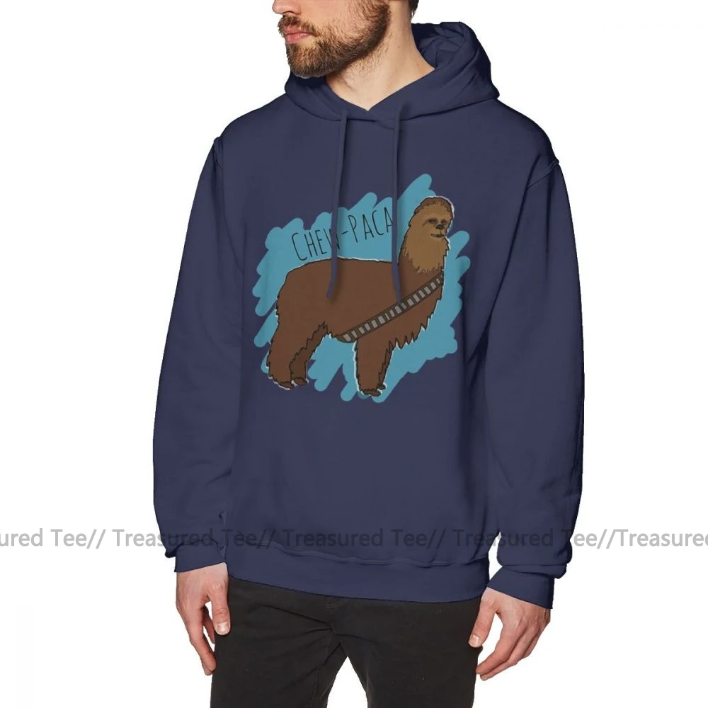 Chewbacca Толстовка Chewbacca толстовки из альпаки хлопок XXXL пуловер Толстовка длинная длина для улицы осень мужские Популярные черные толстовки - Цвет: Navy Blue