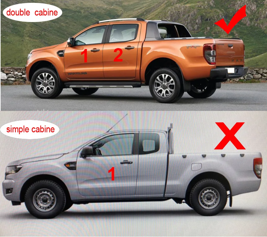 Горячий багажник на крышу, рейка на крышу для Ford Ranger 2011-, лучший алюминиевый сплав, фиксация винтами вместо дешевого клея, гарантия качества