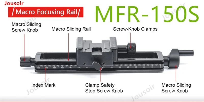 MFR-150s макро фокусировочная направляющая/MRF-150S макро фокусировочная направляющая с винтовым зажимом-зажим для ручек 4-полосная слайдер MFR-150 Штативная головка CD50 T03 2Y