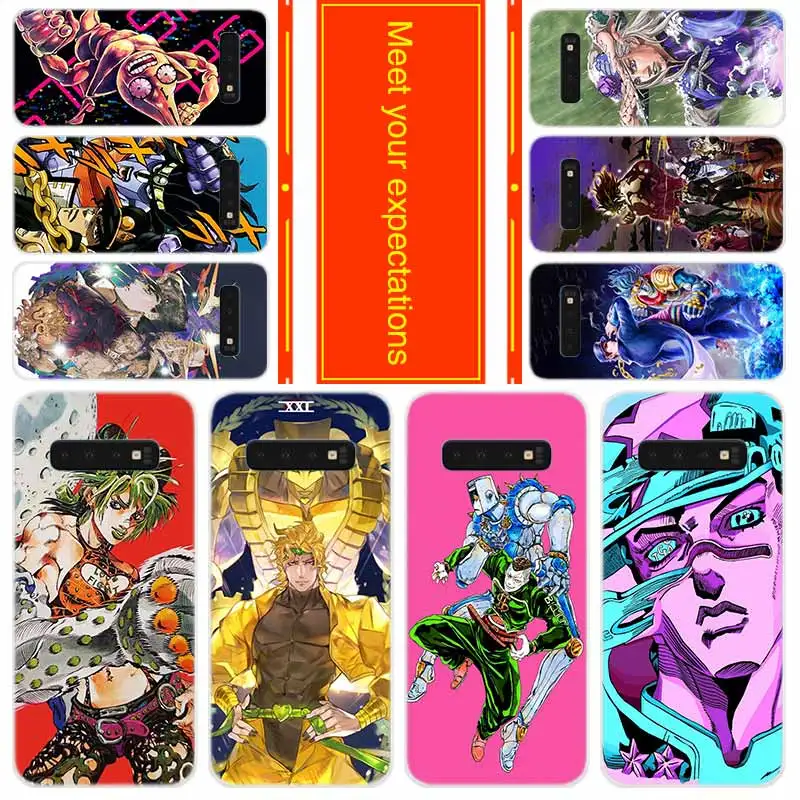 Мягкий чехол для Samsung Galaxy S21/S20/S11/S10/S9/S8 Plus S7 Edge S10e Ultra с аниме Невероятные