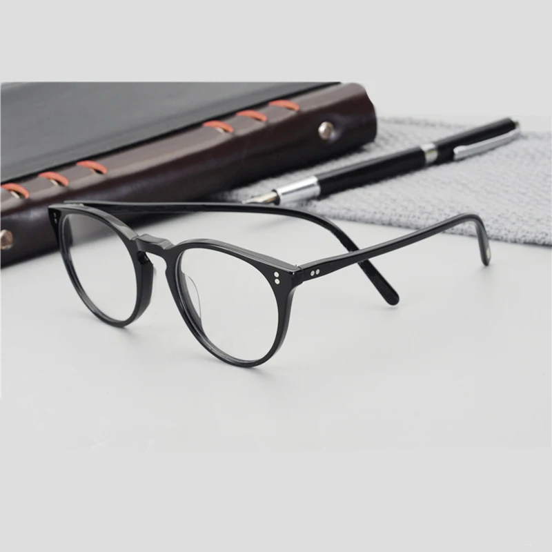 

Vintage Retro Round Glasses Frame O'malley OV5183 Prescription Eyeglasses for Women and Men myopia Optical Glasses frame