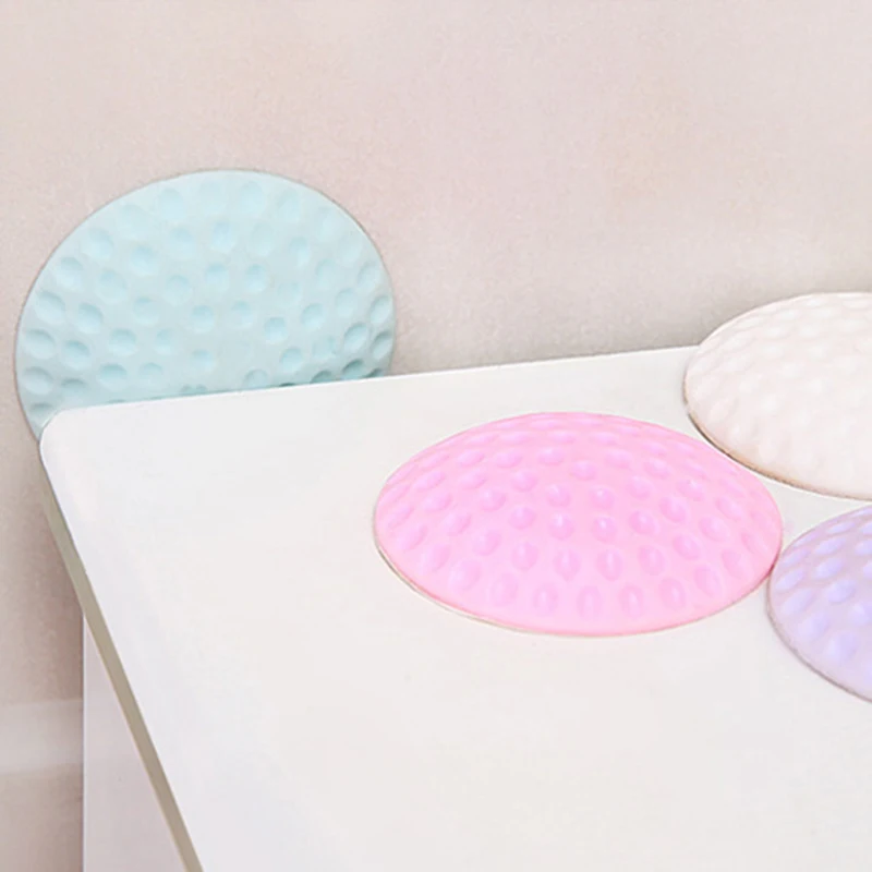 Tope de puerta de protección para niños Pomo de puerta Protector de pared Savor a prueba de golpes, tope de silicona para manija de puerta, Dropshipping
