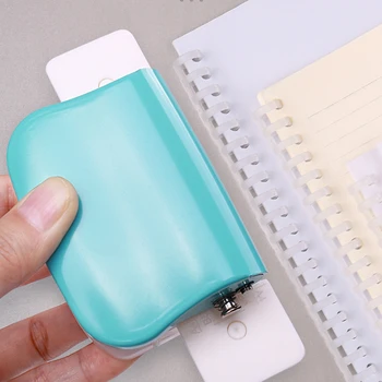 

DIY Hole Puncher DIY Loose Leaf Hole Punch Portable Loose-leaf Paper Hole Puncher TUE88