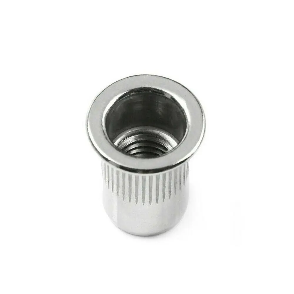 150Pcs Rivet Nuts Aluminum alloy Heavy Duty Threaded Insert Nutsert Rivnuts for Riveter Riveting Nut Gun Tools