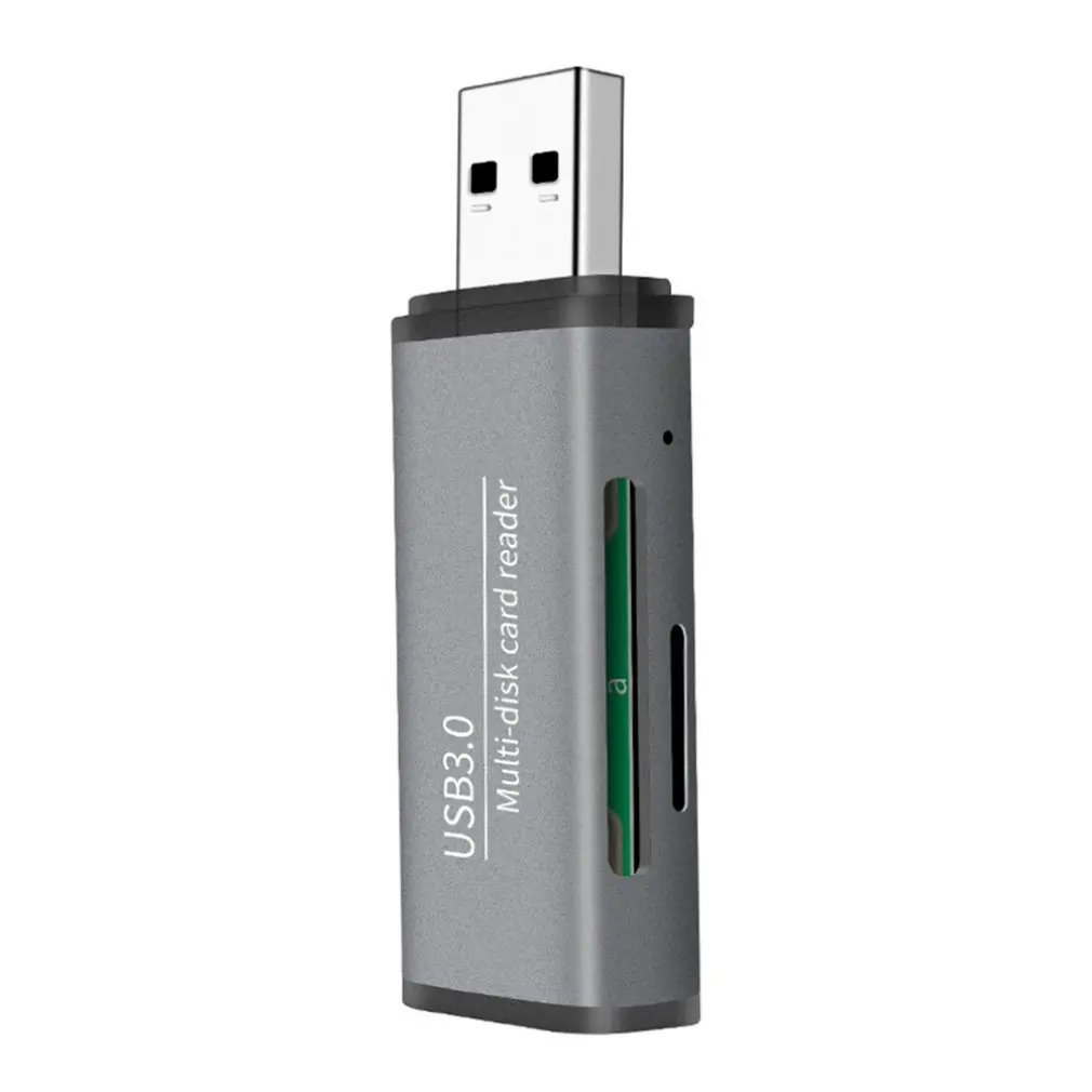 2 в 1 USB3.0 компьютерный кард-ридер Многофункциональный Otg высокоскоростной TF/Безопасность цифровой кард-ридер мульти-стол кард-ридер