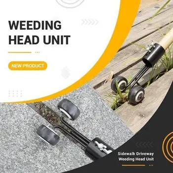 

Weed Snatcher Lawn Mower Weeding Head Stainless Steel Garden Weed Razor Lawn Mower Grass Sealer Mower Garden Decoration