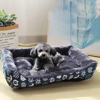 Pet Dog Bed Sofa Mats Pet Products Chiens Animals Accessories Dogs Basket Supplies of Large Medium Small House Cushion 5