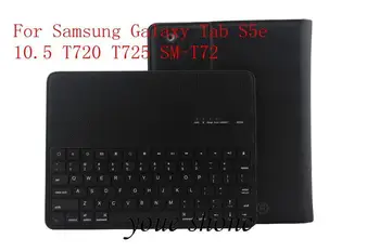 

Lichi Keyboard Case for Samsung Galaxy Tab S5e 10.5 T720 T725 SM-T720 Cover Removable Bluetooth Keyboard Leather Funda+Gift.