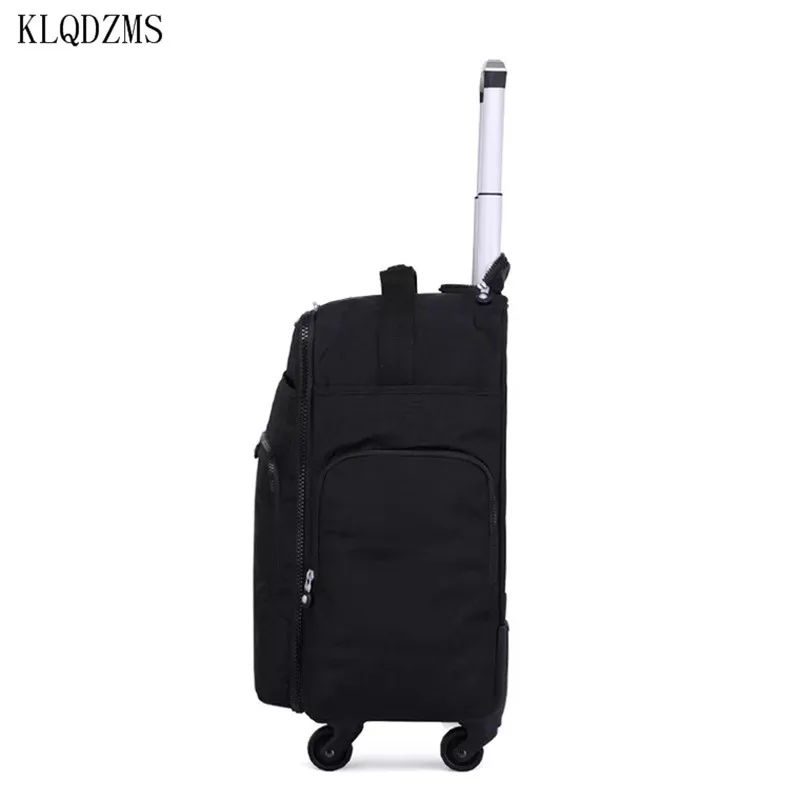 KLQDZMS Multifunction Boarding Suitcase Travel Oxford Waterproof Casters 16inch Men Large Capacity Spinner Rolling Luggage KLQDZMS Multifunction Boarding Suitcase Travel Oxford Waterproof Casters 16inch Men Large Capacity Spinner Rolling Luggage