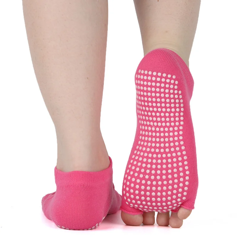 1 пара женские спортивные носки с открытой спиной пятью носками