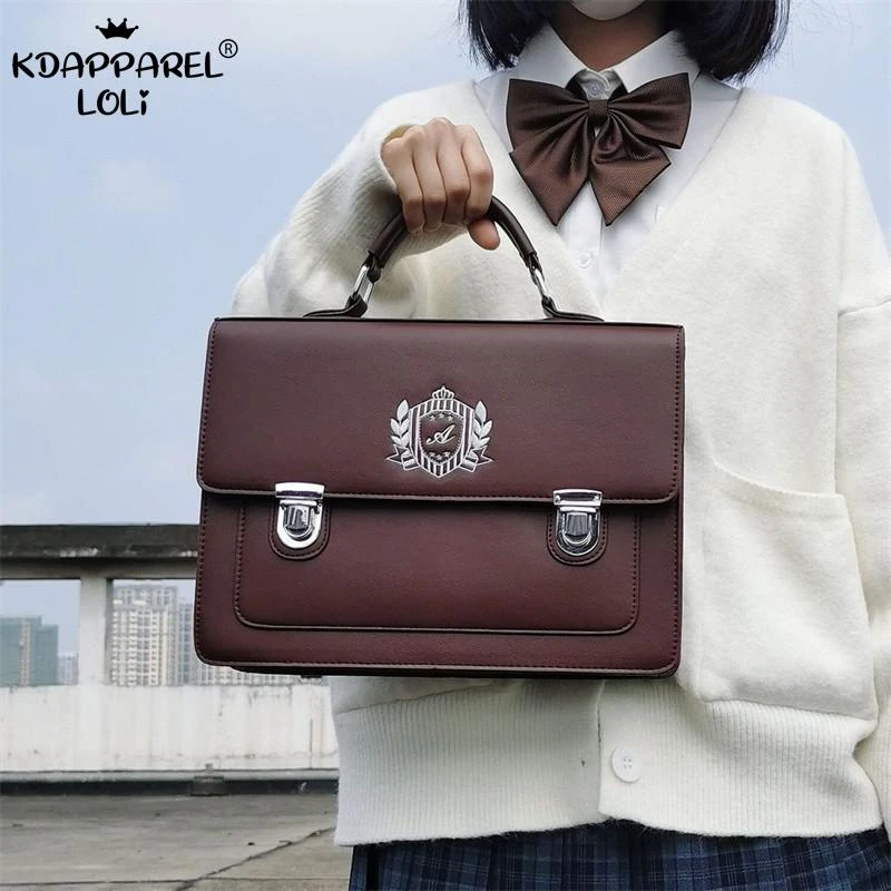 toque sutil Suradam Bolsas de uniforme japonés para estudiantes, adolescentes, niños y niñas,  Mensajero de hombro portátil, maletín para estudiantes universitarios,  mochila JK|Mochilas escolares| - AliExpress