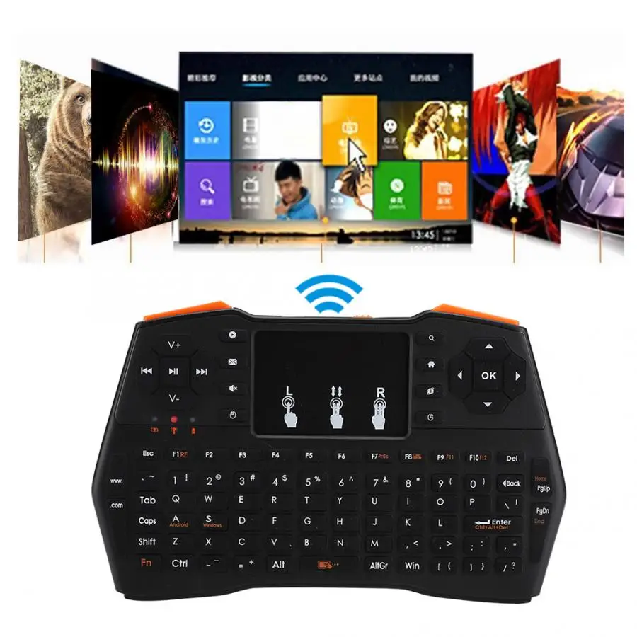2 4 GHz мини беспроводная клавиатура для Andriod TV Box / Google Box/XBOX360|Клавиатуры| |