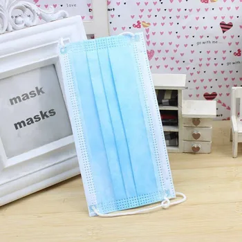 

Cheap 100-200 pcs Mask Masque Disposable 3 Layer Nonwove Filter mouth Face mask masque Breathable masks mascarillas waterproof